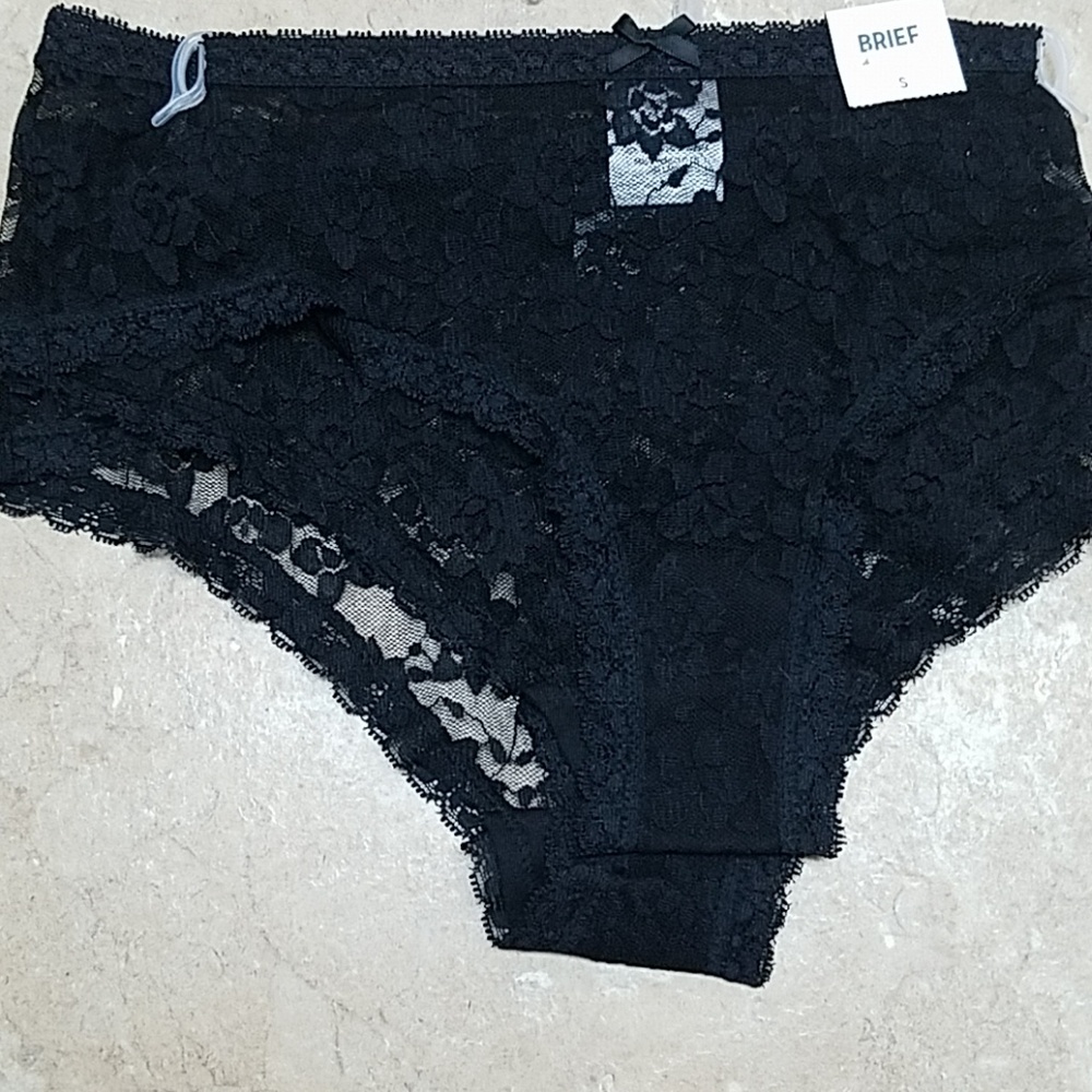 NwtVictoria Secret small black brief underwear🌹🌹